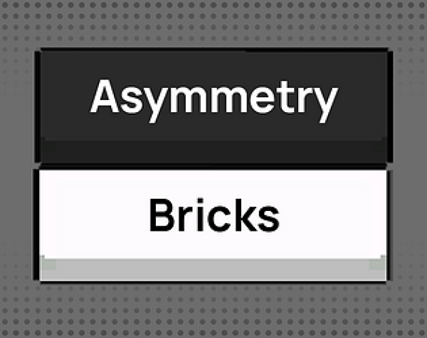 Asymmetry Bricks