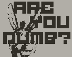 Are you...Dumb?