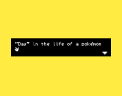 Day In The Life Of A Pokémon