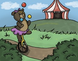Jim the Unicycle Bear