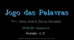 Jogo das Palavras