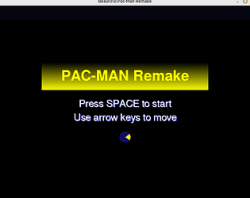 Pacman with Random Labyrinth