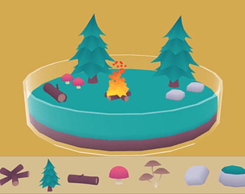 Tiny Worlds in Flasks