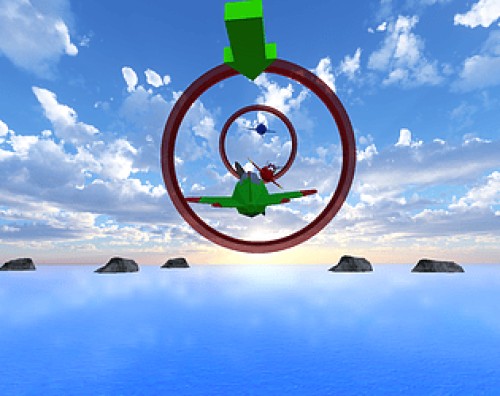 Toy Airplane Racer